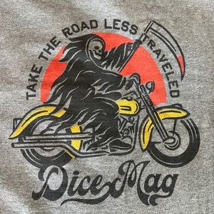 Dice Magazine crew neck sweatshirt